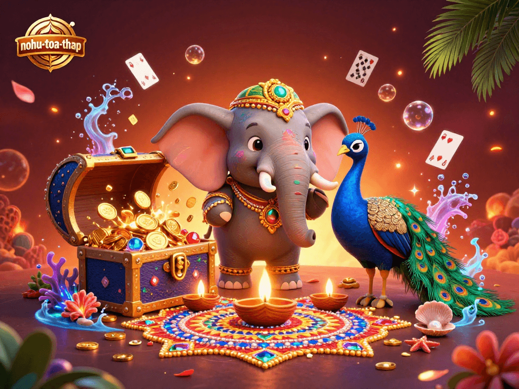 Play treasure games with nohu-toa-thap for a chance at vibrant jackpot wins.