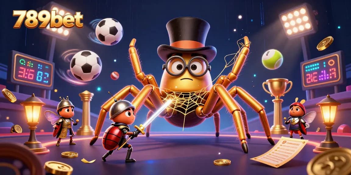 Engage in thrilling adventures at 789bet’s vibrant casino scene with dynamic elements and characters.