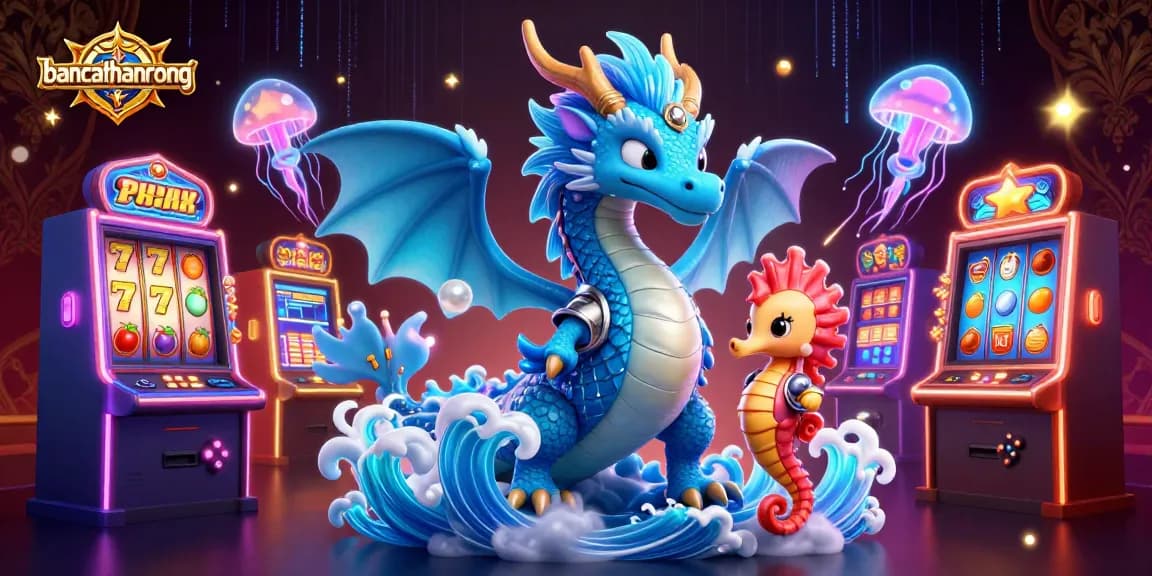 Experience exciting gaming thrills with bancathanrong, featuring a colorful underwater casino scene.