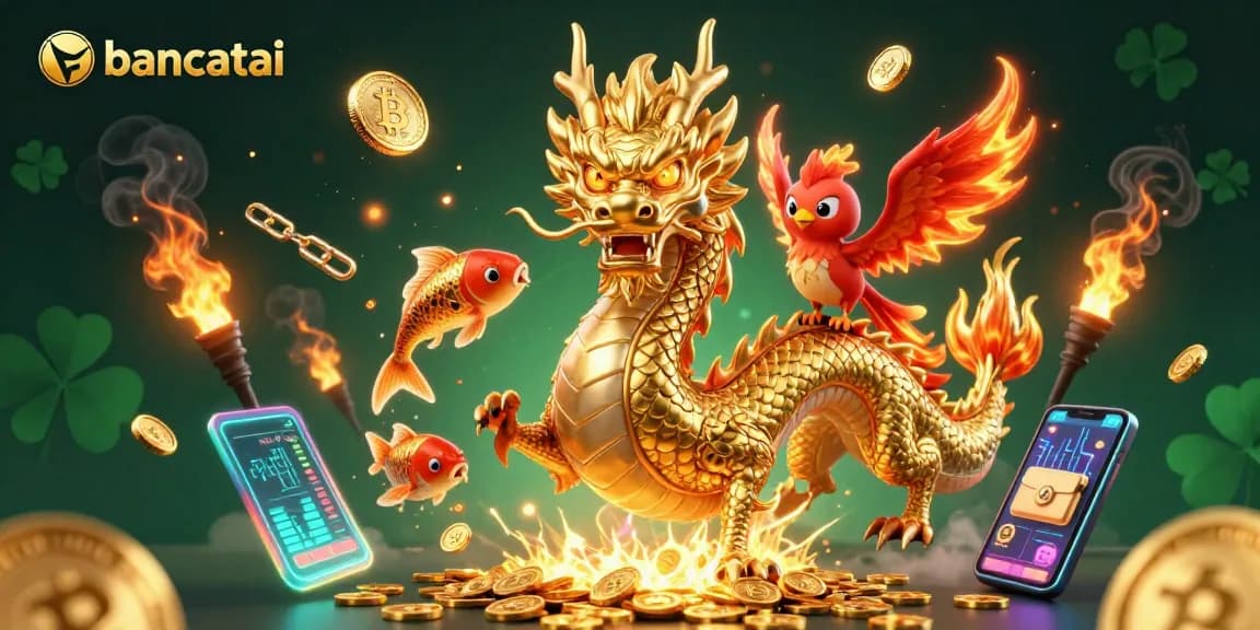 Engage with bancatai while winning big in a dynamic casino scene filled with mythical creatures and crypto.