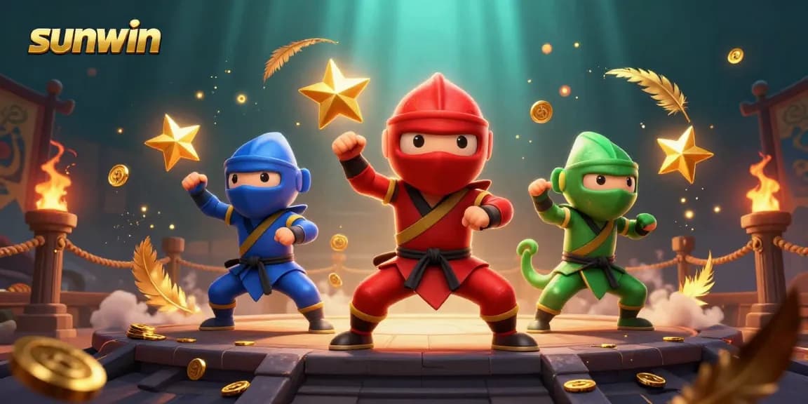 Engage with sunwin's thrilling casino experience featuring ninja chameleons and dynamic gaming elements.