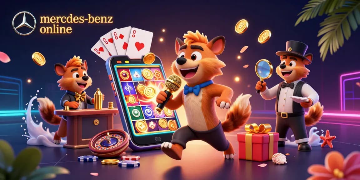 Experience thrills at mercedes-benz online with our humor-filled casino featuring lively hyenas.