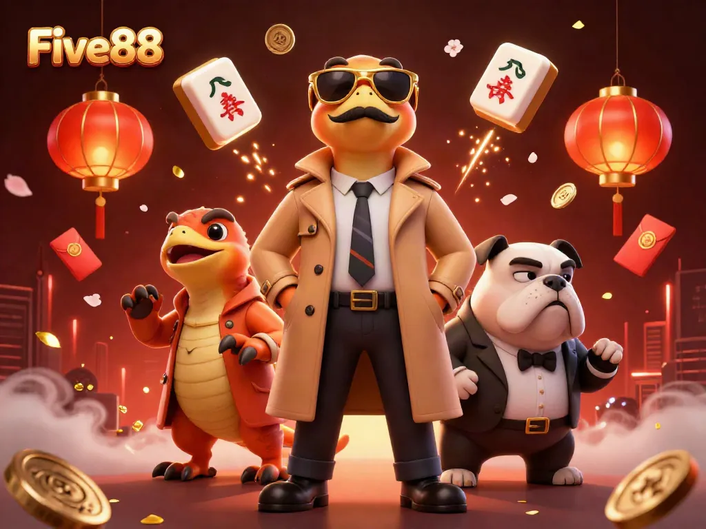 Engage in premium gaming at Five88 with raptors in disguise entering the VIP lounge.