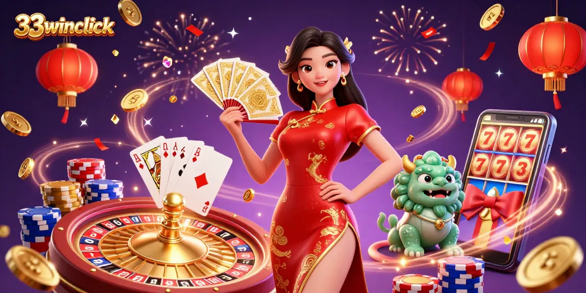 Engage with thrilling rounds of gambling at 33winclick, featuring vibrant characters and immersive gameplay.
