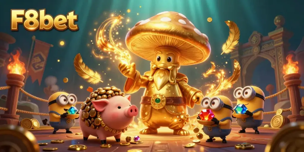 Experience the magic of winning at F8bet with golden treasures and whimsical adventures.