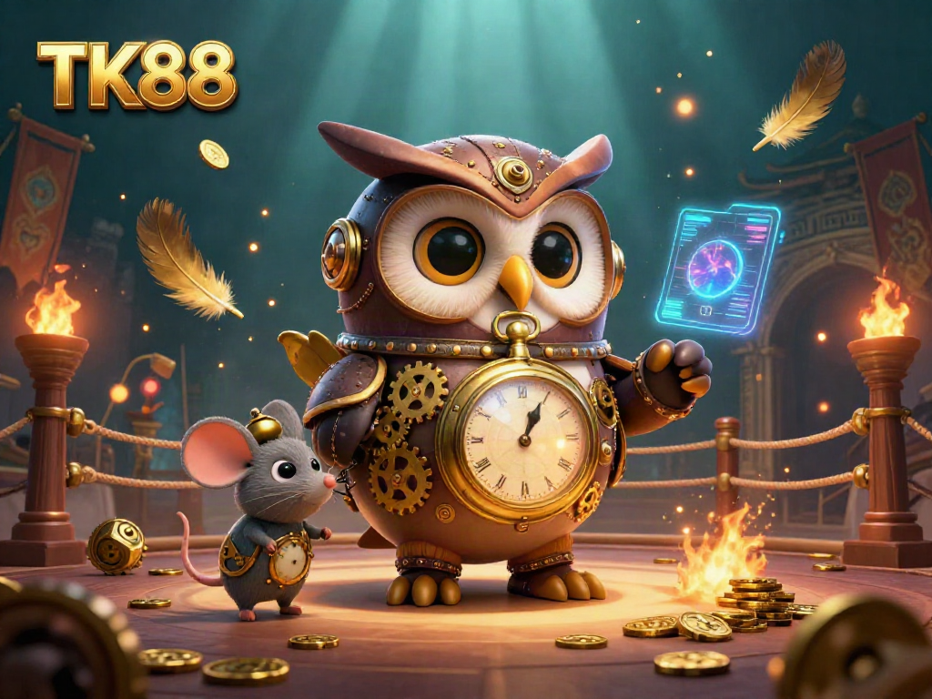 Engage with thrilling casino adventures at TK88 featuring dynamic 3D characters and rich, immersive visuals.
