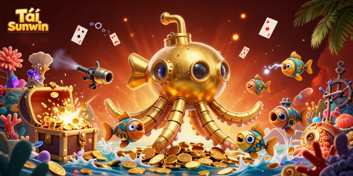 Experience thrilling gameplay with Tải sunwin, featuring a colorful underwater casino adventure.
