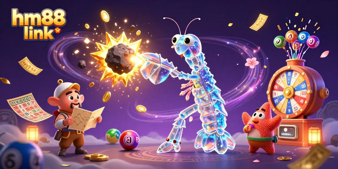 Experience the excitement of hm88 link with vibrant animated elements bringing luck and treasure.