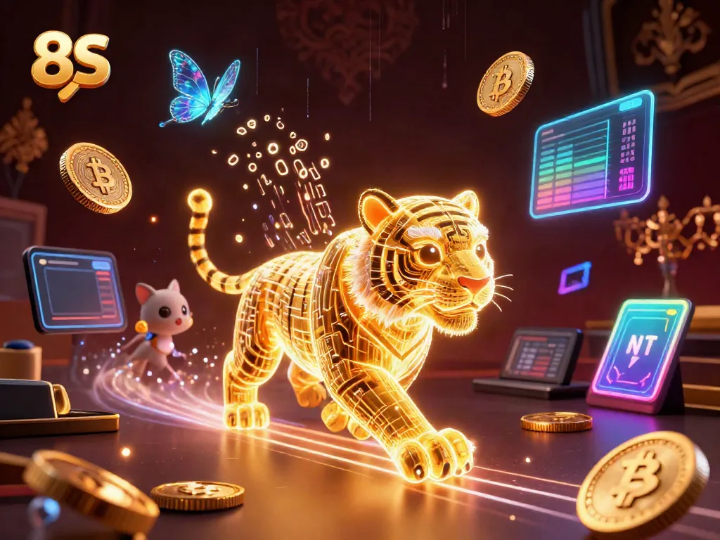 Experience thrilling gameplay with the vibrant 8S casino scene filled with glowing neon elements.