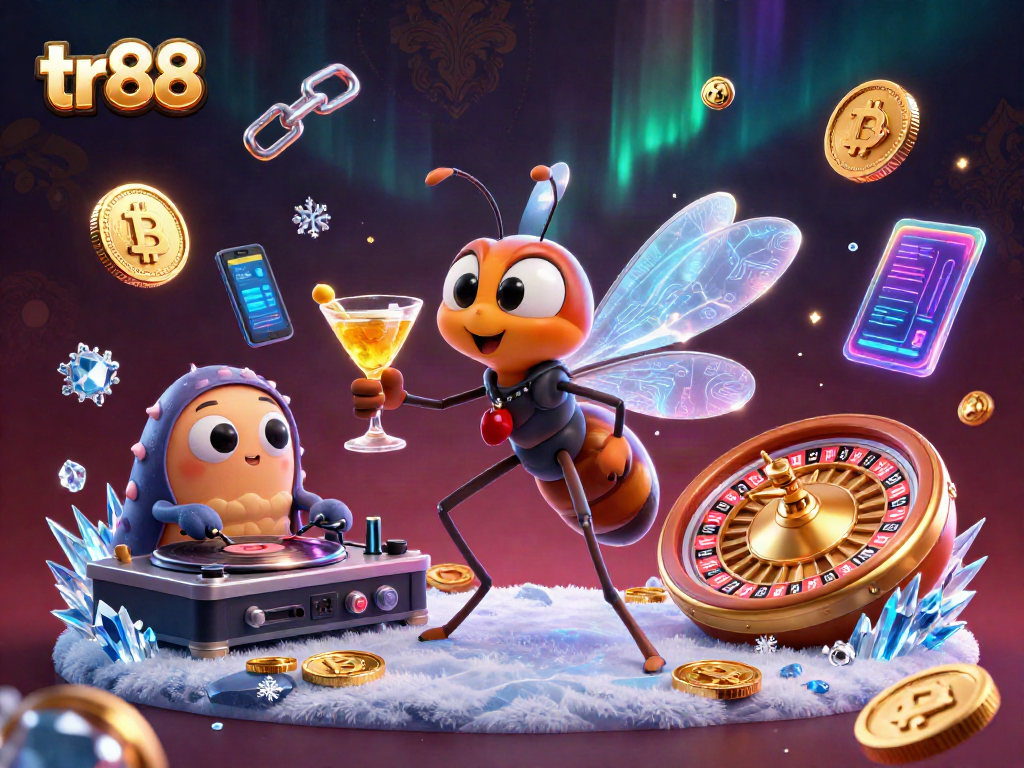 tr88 showcases lively casino elements with unique characters and dynamic crypto game features.