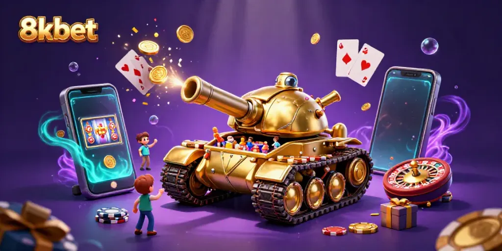 Experience vibrant gaming adventures with 8xbet's miniature casino marvel, overflowing with excitement!