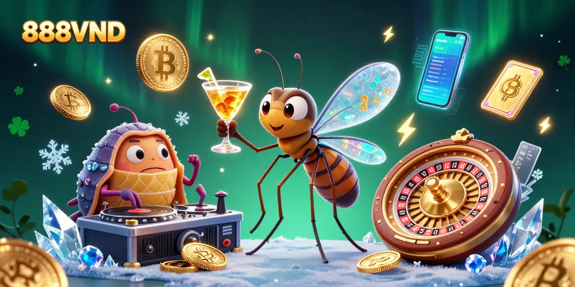 Experience 888VND casino excitement with a dazzling 3D scene of layered gameplay elements.