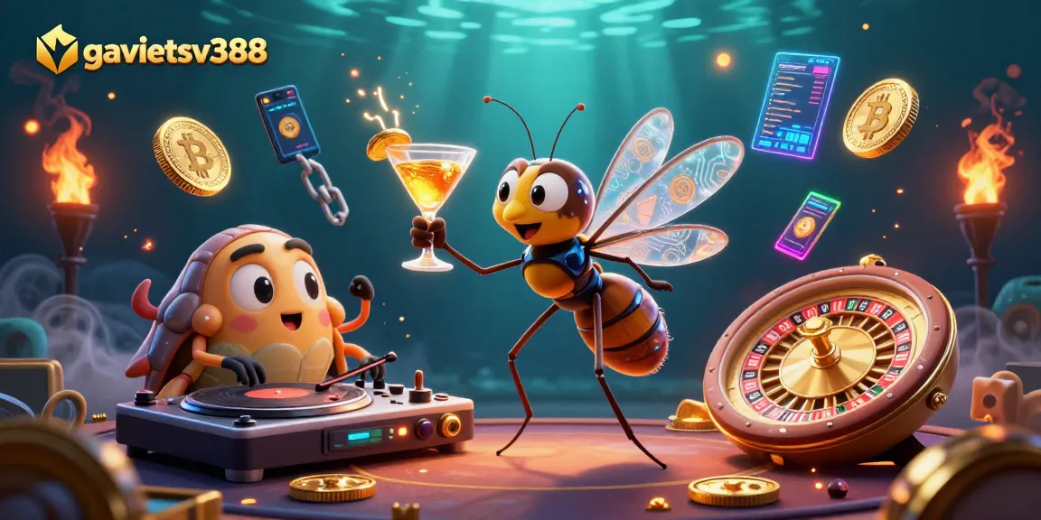 Experience thrilling gameplay at Gavietsv388 featuring engaging neoteric casino elements and vibrant characters.