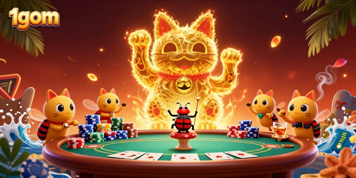 Experience updated betting strategies at 1gom's vibrant poker scene, featuring exciting gameplay elements.