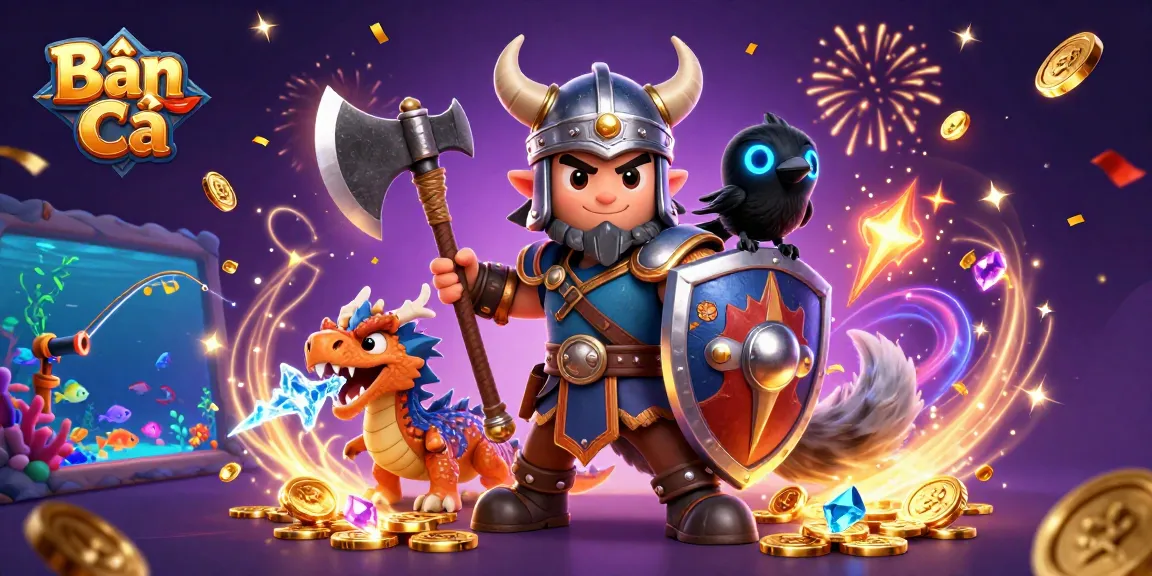 Bắn Cá engages players with vibrant underwater action and thrilling rewards in an enchanting gaming scene.