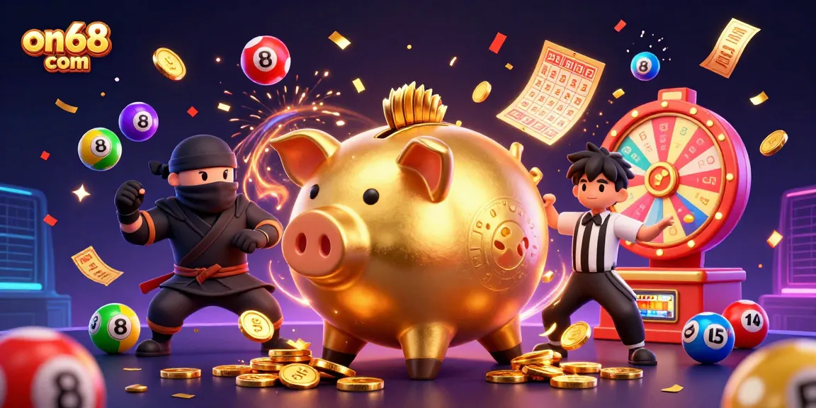 Experience thrilling wins at on68 com with vibrant games and an exciting atmosphere in 3D.