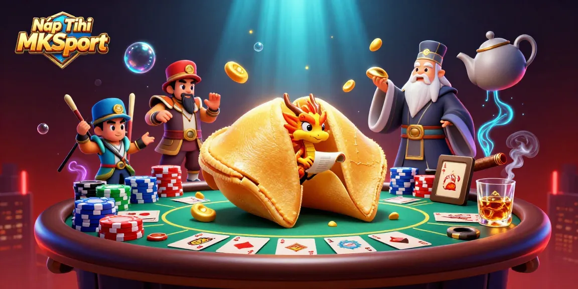 Nạp Tiền MKSport to engage with your favorite casino games, featuring vibrant characters and action-packed gambling elements.