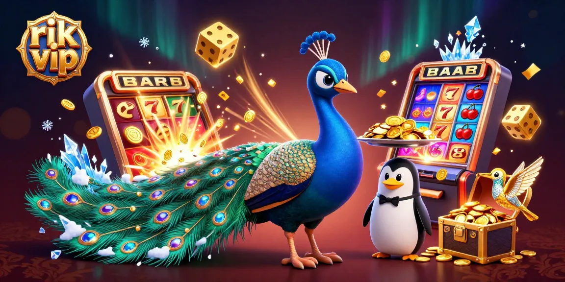 Experience the thrill of rik vip with vibrant characters and exciting slot machine action.
