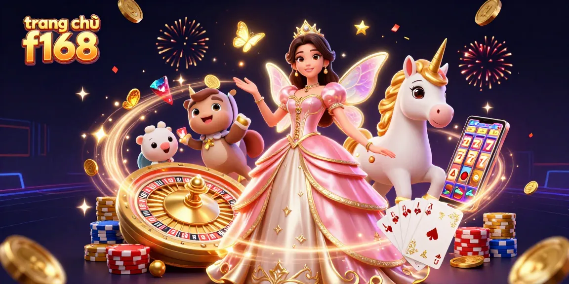Experience the thrill of gaming at trang chủ f168 with stunning visuals of vibrant casino elements.