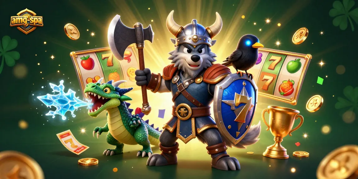 Engage with the innovative atmosphere of amg-spa as Viking wolf warrior and fierce dragon navigate the exciting world of slots.