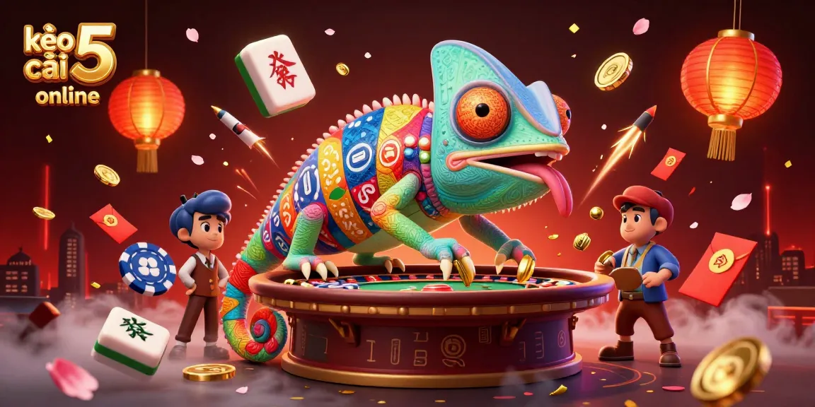 Experience thrilling excitement with kèo nhà cái 5 online as the chameleon casino owner captures coins
