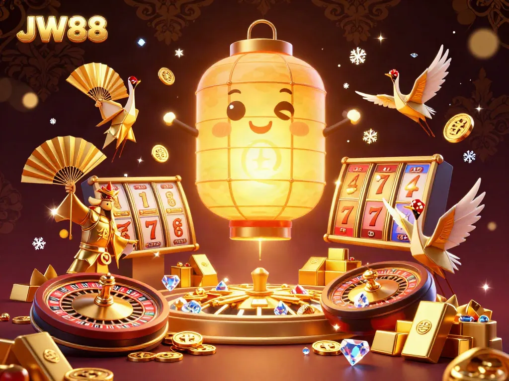 Join the excitement at JW88 as you spin slots and win with vibrant casino elements!