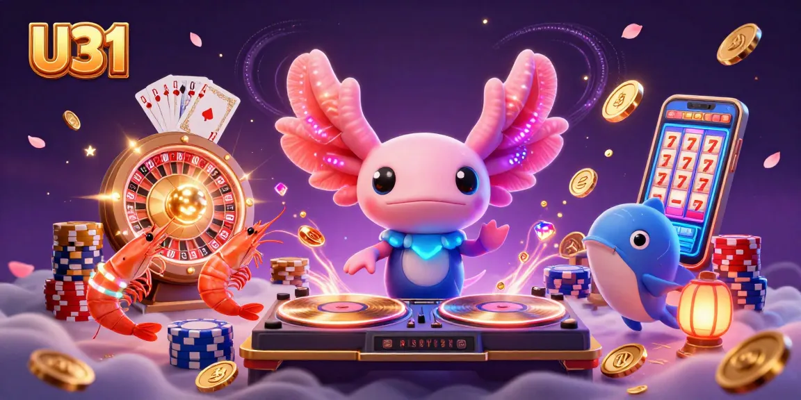 Experience the thrill of winning with U31's colorful casino adventure featuring vibrant characters and exciting gameplay elements.