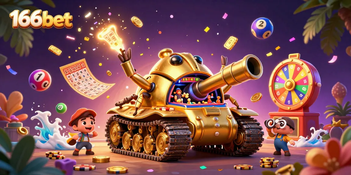 Experience the thrill of 166bet with this vibrant casino scene filled with excitement and winning opportunities.