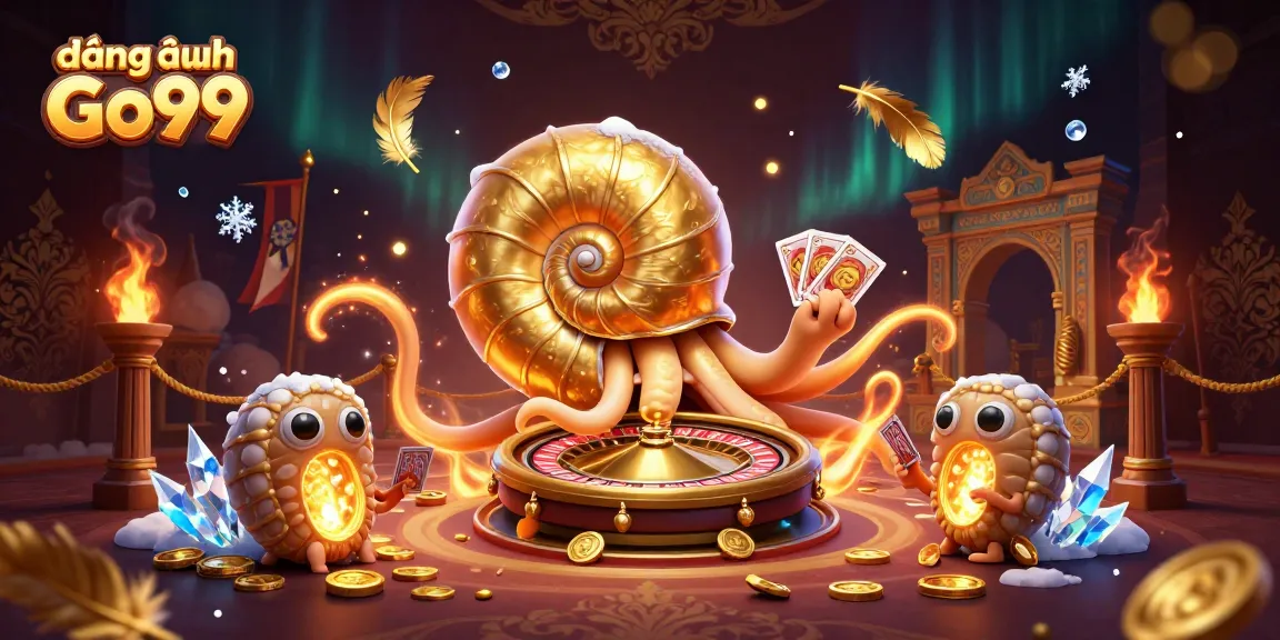 Experience the thrill of đăng nhập Go99 in this vibrant online casino illustration featuring rich game elements.