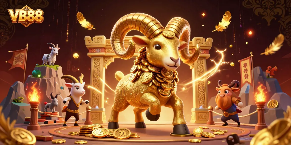 VB88 engages players in a thrilling online casino showdown with gold coins and vibrant energy.