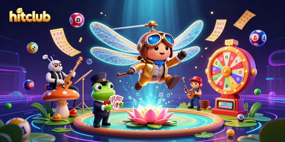 Experience thrilling gameplay at hitclub with a lively 3D casino scene showcasing vibrant characters and dynamic action.