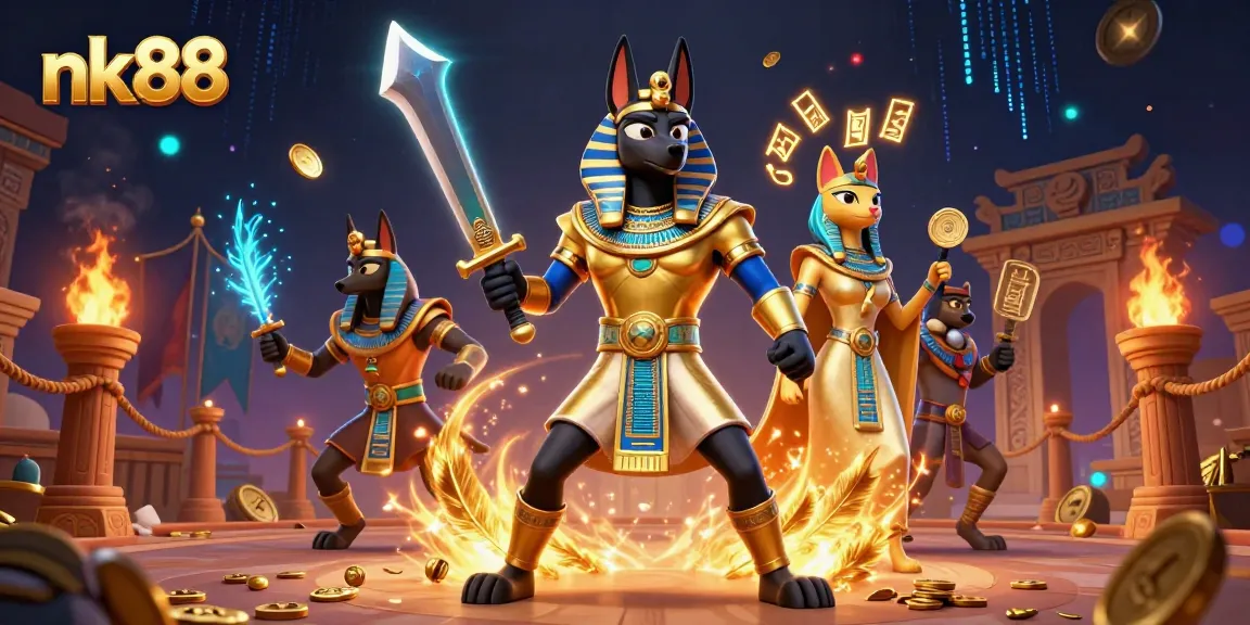 Experience thrilling gameplay at nk88 where ancient warriors engage in dazzling betting adventures.