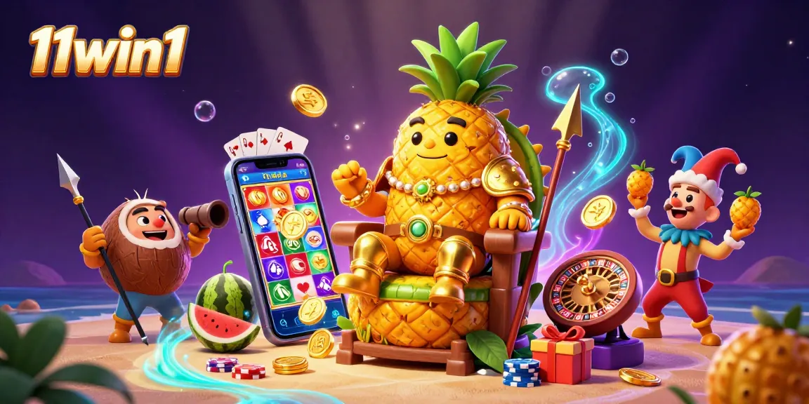 Join the fun at 11win1 with the vibrant beach casino scene filled with game action and excitement.