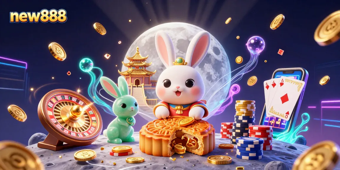 Spin and win with the new888 casino scene featuring vibrant slot reels and radiant poker chips.