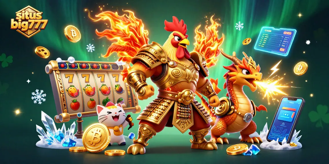 Spark excitement with situs big777 featuring dynamic 3D characters from an online slot adventure.