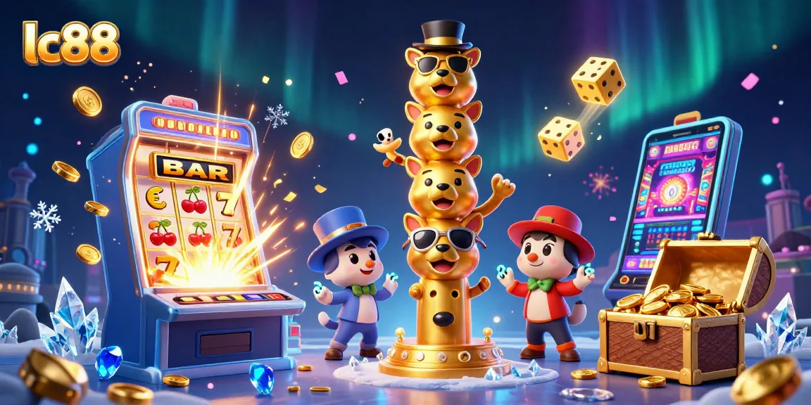 Experience exciting jackpot moments at lc88 with dynamic slot machines and vibrant casino elements.