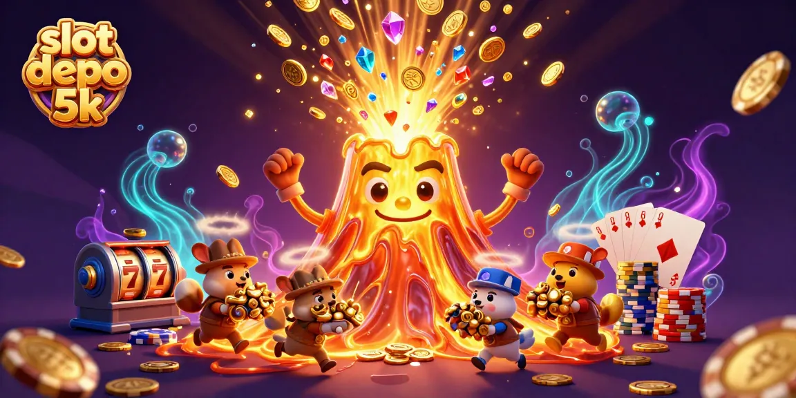 Play exciting slot depo 5k games and enjoy a dynamic casino experience filled with treasures.