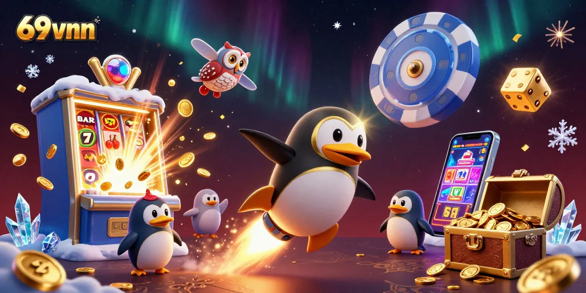 Engage in thrilling winning moments at 69vnn with vibrant casino elements and rich graphics.