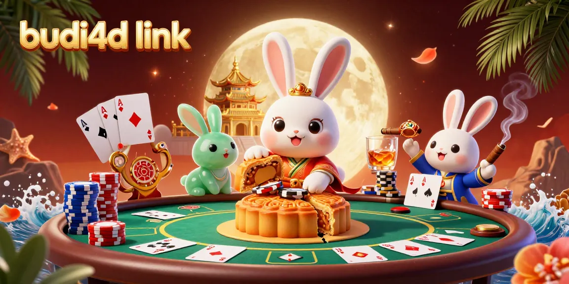 Experience exciting gaming moments with budi4d link on a vibrant moonlit poker scene.